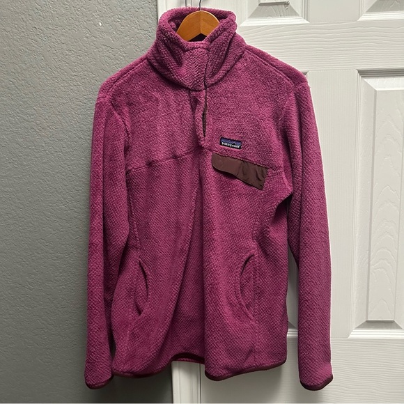 Patagonia Sweaters - Patagonia Women Re Tool Snap Fleece Pullover Sweater Women Large